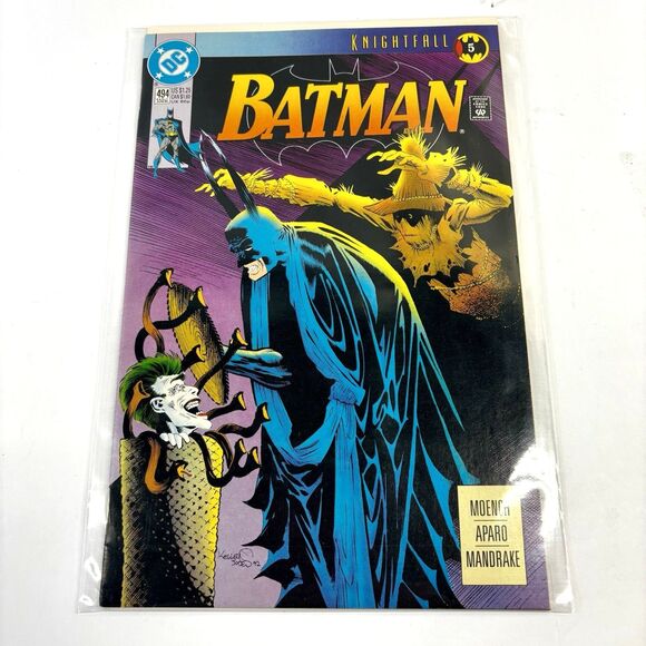 DC Comics Other - Batman #494 Nightfall Part 5 DC Comics Book NM June 1993